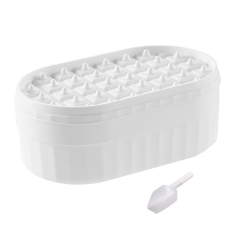 1 Set Ice Cube Tray Single/Double Layer Multiple Grids Press