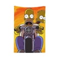 thumbnail image 7 of Simpsons Air Conditioning Blanket Lightweight Thermal Bed Quilt Ultra Cozy Throw Blanket Tapestry For Bedding Sofa And Travel 66" X 90", 7 of 7