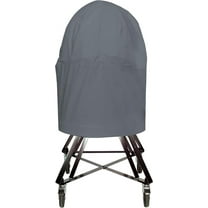 Covers & all Kamado Grill Outdoor Patio Cover 12 Oz - Waterproof & Weather Resistant Egg Grill Cover - Patio Furniture Covers with Drawstring for Snug fit (18" D x 40" H, Grey)