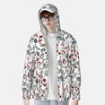 thumbnail image 3 of Picia Christmas Elements Women's Men's UPF 50+ Sun Protection Hoodie Shirt Long Sleeve SPF Fishing Outdoor UV Hiking Lightweight Shirts-XX-Large, 3 of 9