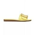 thumbnail image 2 of Sam Edelman Inez Butter Squared Open Toe Buckle Detail Slip On Slides Sandals (Butter, 10.5), 2 of 5