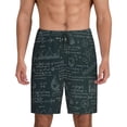 thumbnail image 3 of Lsque Chemical Mens Sleep Pajama Shorts,Short Pajama Pants, Cotton Ultra-Soft Knit-3X-Large, 3 of 9