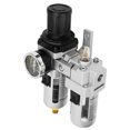 thumbnail image 1 of Regulador De Filtro De Aire, Fácil Instalación AC3010-02 G1/4 Filtro De Compresor De Pérdida De Presión Pequeña Para Kit De Herramientas De Regulador De Agua De Aceite Para YLSHRF Air Filter Regulator, 1 of 8