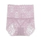 thumbnail image 1 of Gibobby Pantaletas de algodón para mujer Calzoncillos de malla de cintura para mujer Bragas de ropa interior de de algodón de color sólido(Rosa,G), 1 of 4