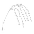 thumbnail image 2 of Christmas Tree Hanging Crystal Drop Ornaments, Clear Acrylic Bead Branches, Sparkle Icicle Decor for Xmas Tree, Mantel, Winter Wedding & Party Decorations, 2 of 6