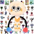 thumbnail image 1 of Dandy's World Plush 11'' Horror Games Plushies Toy，50PCS Dandy's World Kids Sticker Pack, Waterproof Removable Decals, for Water Bottles, Laptops, Phones (Yellow&50P Sticker), 1 of 5