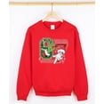 thumbnail image 3 of Six Seven Trendy Sweatshirt for Women, Men and Youth Trendy 6 7 Holiday Sweater Red Sweatshirt Adult Small, 3 of 4