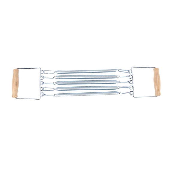 1 unidad de expansor de pecho con 5 resortes para ejercicios, estirador de pecho para fitness, para uso doméstico, para hombres y mujeres.