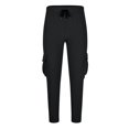 thumbnail image 5 of Lorytime Men Cargo Pants with Multi Pockets Drawstring Elastic Waist Joggers Full Length Hiking Trousers Outwear, 5 of 5
