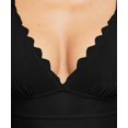 thumbnail image 6 of Womens One Piece Swimsuits Scalloped High Cut Backless Monokinis Bathing Suits, 6 of 6