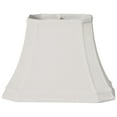 thumbnail image 1 of Royal Designs 16" Rectangle Cut Corner Gallery Lamp Shade White, 1 of 2