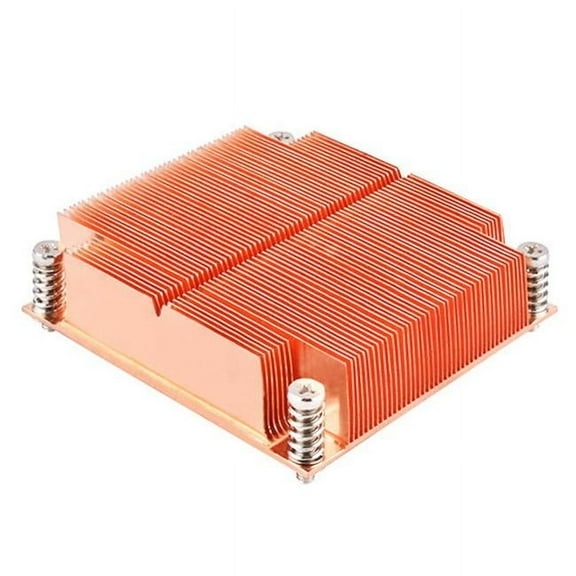 1U CPU Cooler - Copper Fin - LGA2011/2066 Compatible