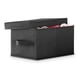 thumbnail image 1 of Caja De Almacenamiento Whitmor Negra 33X25.4X19.1 Cm, 1 of 3