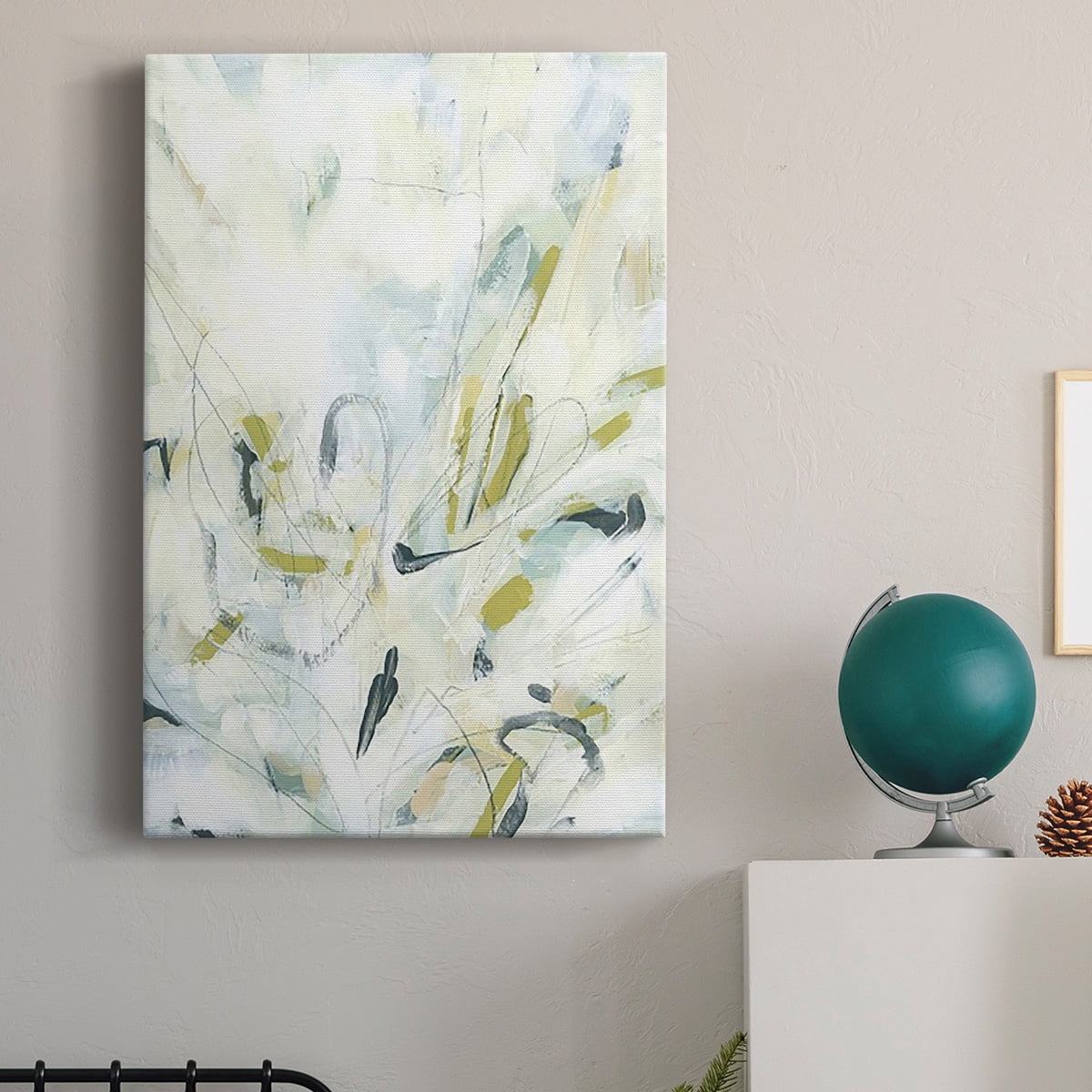 Ice Scribe II Premium Gallery Wrapped Canvas - Ready to Hang