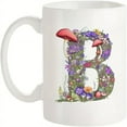thumbnail image 3 of 1pc, Initial A-Z Alphabet Monogrammed Monogram Mug, 11 Oz Ceramic Tea Coffee Mugs, Graduation Appreciation Thank You Holiday Birthday Gifts For Her Friend Coworker Mother Father Sister, 3 of 8