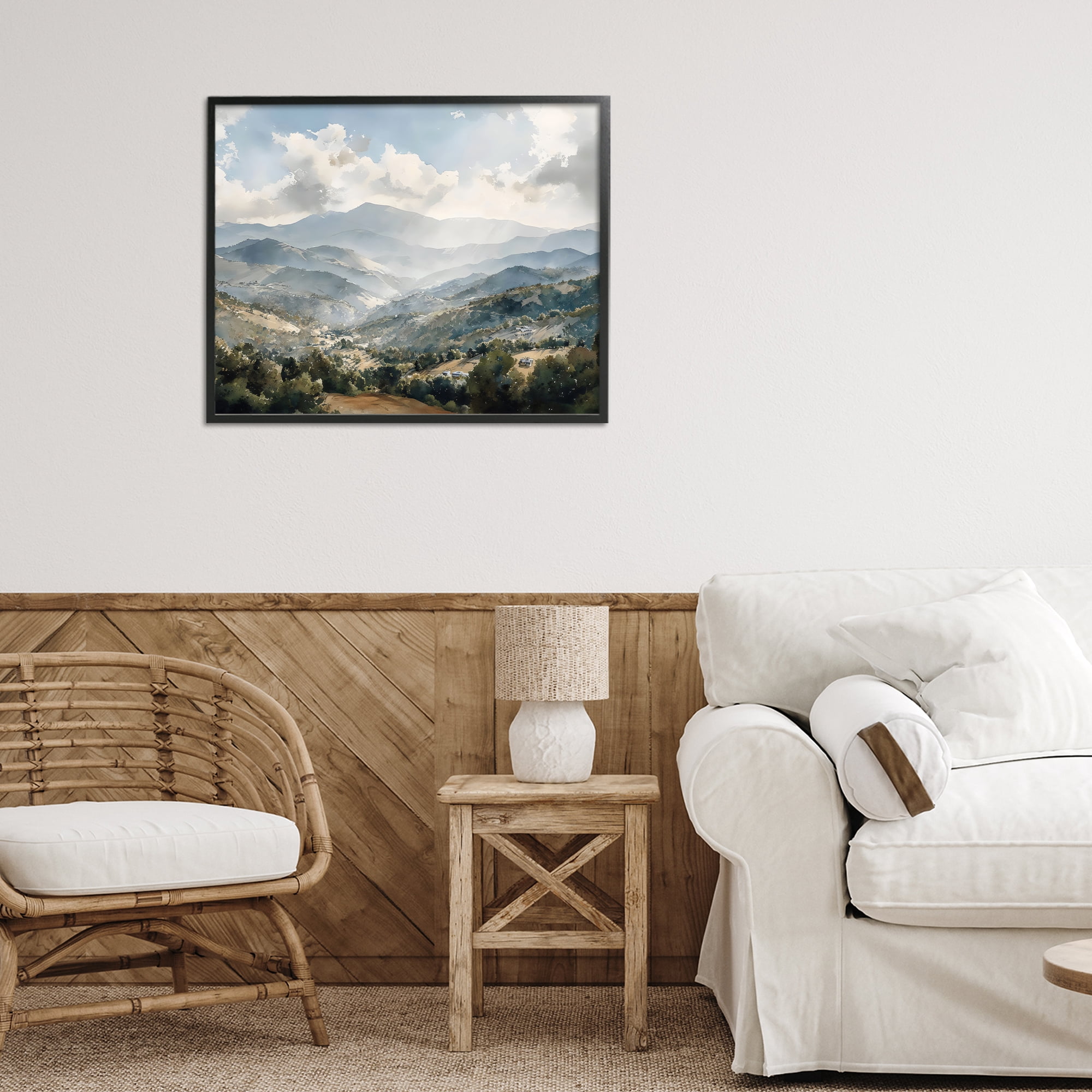 Stupell Industries Everything Under The Sun Black Framed Giclee Art, design by Franklyn Gregory