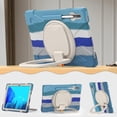 thumbnail image 4 of Funda protectora de color para Samsung Tab S7 Plus de 12,4 pulgadas con soporte para bolígrafo, anillo ajustable grande y protección contra golpes., 4 of 5