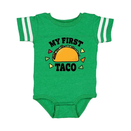 

Inktastic My First Taco Cinco De Mayo Gift Baby Boy or Baby Girl Bodysuit