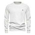 thumbnail image 2 of Zedker Men's Long Sleeve Shirts Regular Fit Solid Workout Pullover Tops Casual Crewneck Cotton Lightweight Sweatshirt for Men, 2 of 9