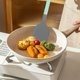 thumbnail image 4 of Espátula de silicona resistente al calor para sartenes antiadherentes | Espátula y cuchara para freír | Utensilio de cocina de grado alimenticio con orificio para colgar, 4 of 5