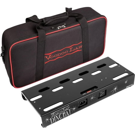 Dingbat Small Pedalboard Power Package with Pedal Power 2 (Best Small Powered Pedalboard)