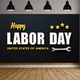 thumbnail image 7 of Decorative Design Happy Labor Day Party Decoration Celebration Banner for Work Event American Patriotic Decoration, 7 of 7