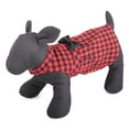 thumbnail image 2 of The Worthy Dog Flannel Buffalo Check Plaid Adjustable Pet Dress, 2 of 2