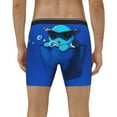 thumbnail image 4 of Goofa Pokemon Pattern Men's Performance Stretch Underwear, Athletic Long Leg Briefs，Moisture-Wicking, 4 of 7