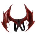 thumbnail image 2 of WHEANG Ensemble de Cosplay Dragon d'Halloween Costume de Dragon Ensemble d'Aile et de Queue d'Halloween pour Enfants Ensemble de Costume de Spectacle d'Halloween avec Aile et Queue pour, 2 of 5