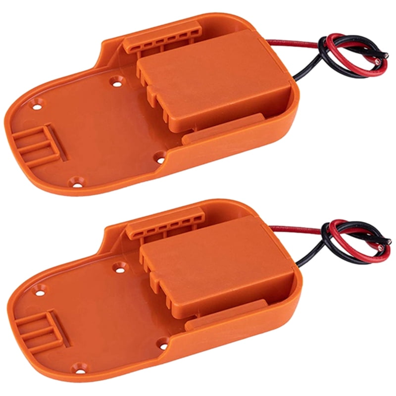 RIDGID DIY/ Power Wheel Adapter/ For Ridgid AEG 18V Hyper Li-ion Battery With Fuse 