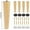 Straight 15cm, variant on 4 Pcs Furniture Legs Wooden Solid Furniture Feet Oblique/Straight Table Feet Non-slip Chair Feet Replacement Feet Sloping