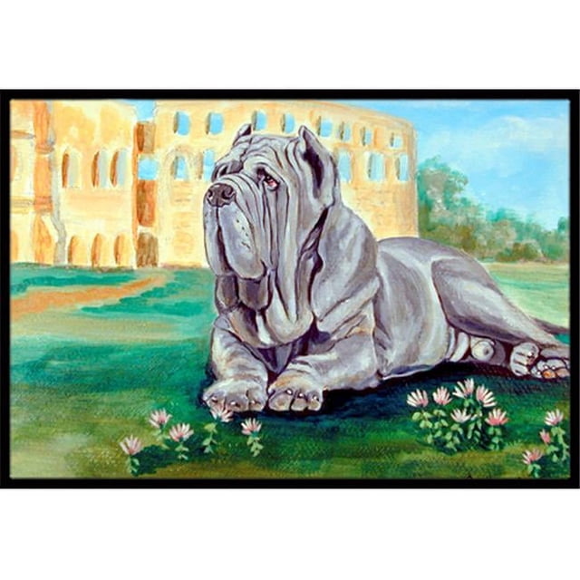 Carolines Treasures 7517MAT Tapis Intérieur Extérieur 18 x 27 Po. Neapolitan Mastiff
