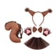 thumbnail image 5 of Kit de disfraz de cola de animal, falda de cosplay, diadema para cumpleaños, fiestas, carnaval café, 5 of 9