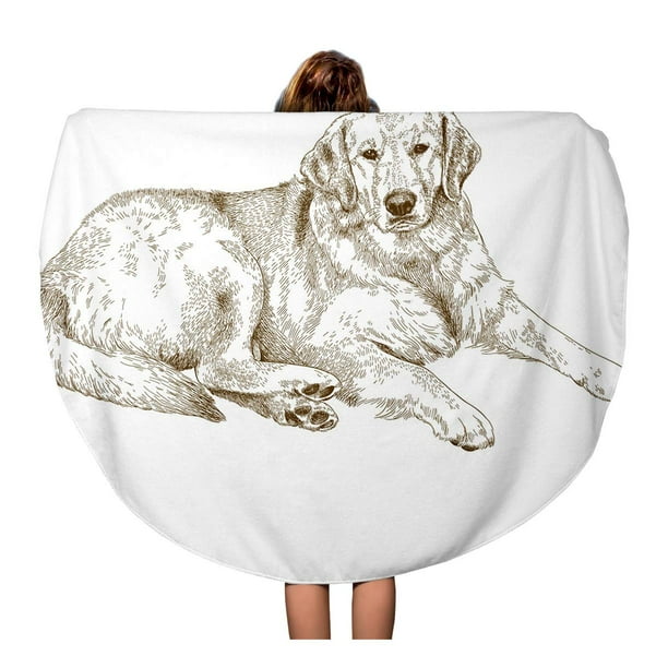 Golden retriever hot sale towels