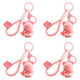 thumbnail image 1 of Llavero Oso Lindo Dibujos Animados Coche Regalo () Rosa, 1 of 3