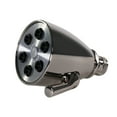 thumbnail image 6 of Westbrass D308-05 Speakerman Style 2-1/4" Brass 6-Jet Adjustable Shower Head, Polished Nickel, 6 of 6