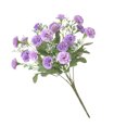 thumbnail image 3 of Flor de clavel artificial, oficina en casa, escuela, decoración floral, banquete de boda, tela de seda, ramo de flores falsas, púrpura Eigraketly HA6616-02B, 3 of 6