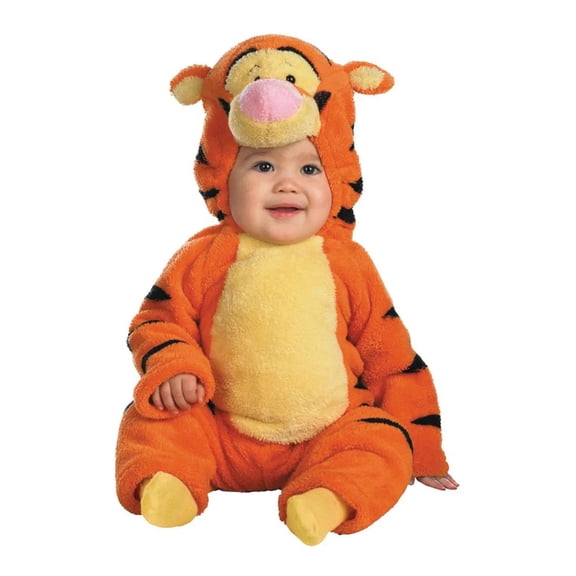 Disguise Toddler Tigger Deluxe Plush Jumpsuit Costume - Size 12-18 Months