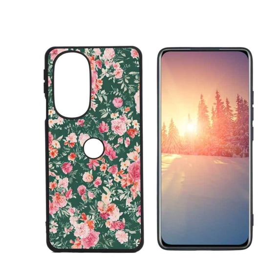 Compatible with Motorola Edge Plus 2022 Phone Case, Floral-28 Case Men Women, Flexible Silicone Shockproof Case for Motorola Edge Plus 2022