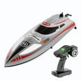 thumbnail image 2 of Fast RC Boat for Pool & Lake, 2.4G 30KM/H Electric Remote Control Speedboat Electric Boat for Adults, High Speed Racing Boats with Night Navigation Lights, 2 of 9
