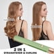 thumbnail image 5 of Ganfancp Rizos Naturales, Rizador de Pelo, Varita Rizadora, Alisador de Pelo Negativo Sin Dañar Los Rizos de Pelo, Calentamiento Rápido Rizador Varita En Todo Tipo de Cabello Artículos En Liquidación, 5 of 6