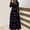 Purple-2, variant on BaoFuBaoMei Halloween Dresses for Women Plus Size Long Sleeve Crew Neck Halloween Plaid Pumpkin Print Maxi Dress High Waist Patchwork Flowy Dresses for Party