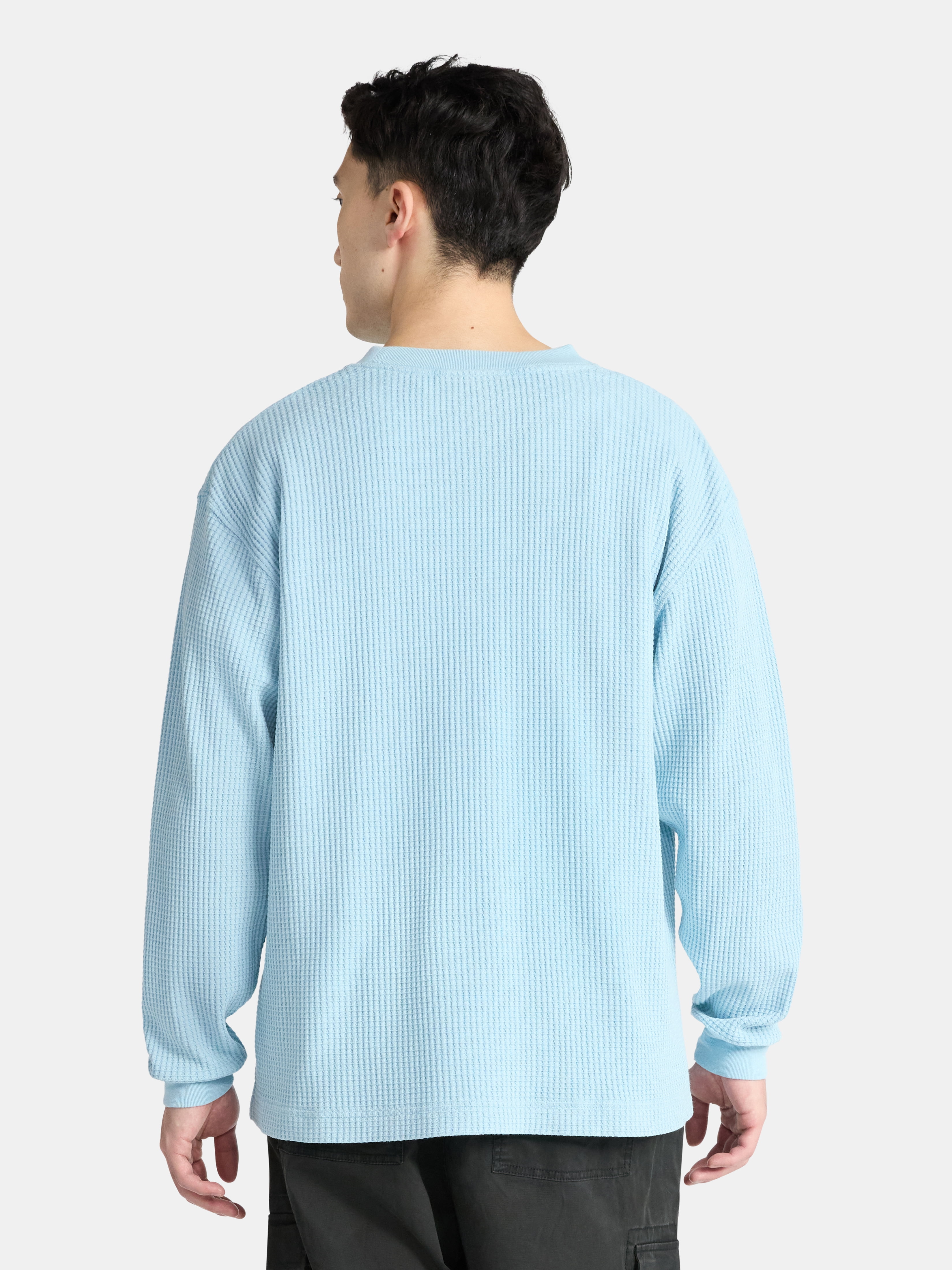 ⑳【新品、タグ付き】GOOD GRIEF Border Thermal Top No Boundaries Thermal Tee with Long Sleeves, Men's & Big