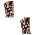 thumbnail image 4 of Qarigey Chaleco de mujer sin mangas Casual encaje Sexy Tanktop vacaciones citas playa vacaciones deportes verano Top ropa tipo 5 L tipo 5 L 2piezas, 4 of 6