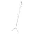 thumbnail image 2 of Clothes Tree Coat Rack Tree Clothes Tree Solid Wood Round Corner Simple Fashionable Beautiful Coat Hanger For Living Room White ANGGREK Otros, 2 of 5