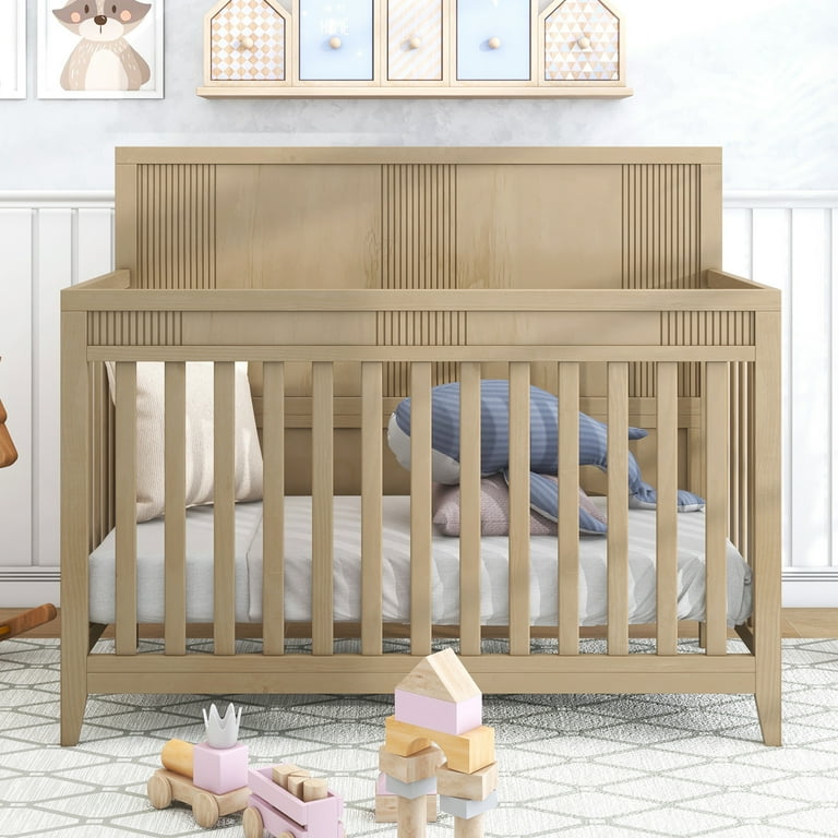 Mini wooden best sale crib