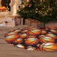 thumbnail image 6 of Sikiie Vintage Basketball 30-48 inches {designName} Print Christmas Tree Skirt Snowman Xmas Tree Skirt with Edge Christmas Decorations for Holiday Party36", 6 of 7