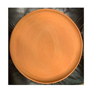  Comal for Tortillas Terracotta 10 Inches (25 CMS) Comal para  Tortillas Cayana Grill Griddle Pan Natural Clay 100% Tortilla Comal  Handcrafted Organic Cookware Enhance Food Flavor Non Pollutant : Handmade  Products