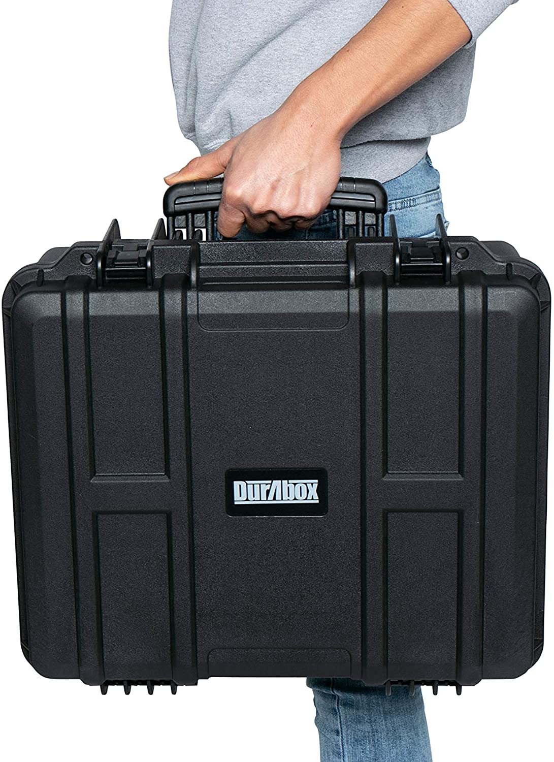 Durabox Waterproof Hardshell 19.5" L Firearm Travel Carrying Case, Medium 17" W x 9" H