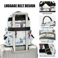 thumbnail image 3 of FORMRS Mini Backpack Purse for Women Travel Daypack Casual Shoulder Bag, Ice Rink, 3 of 7